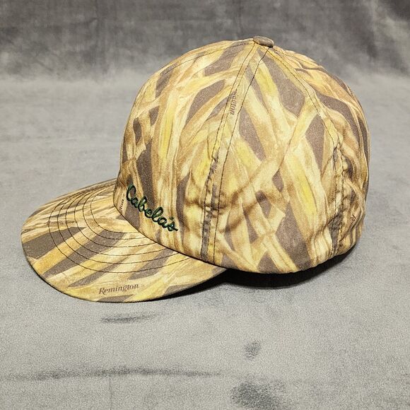 Vintage Cabelas Camo Hat trapper ear flap hat Insulated Size Small Cap - Picture 9 of 9